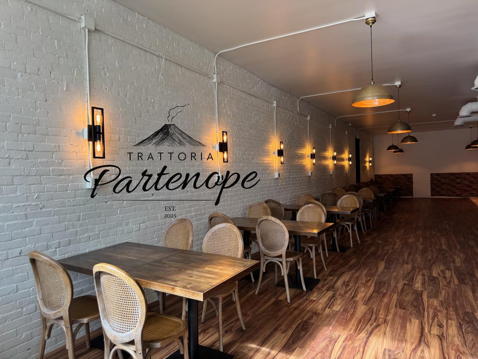 Trattoria Partenope Italian restaurant on Washington Street in Ellicottville, NY