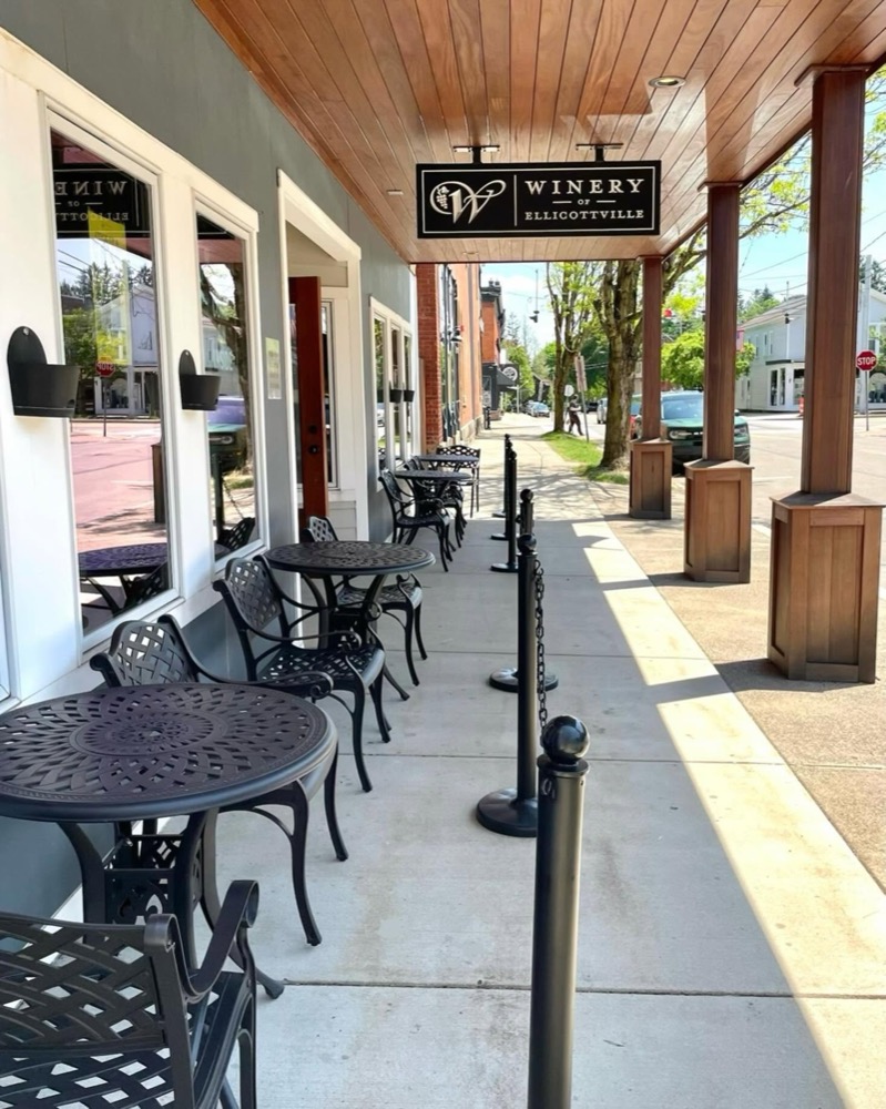 Winery of Ellicottville tasting room on Monroe Street in Ellicottville, NY